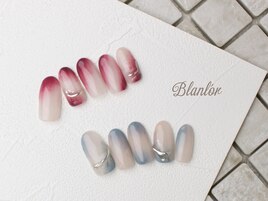 ニュアンス系アシメネイル