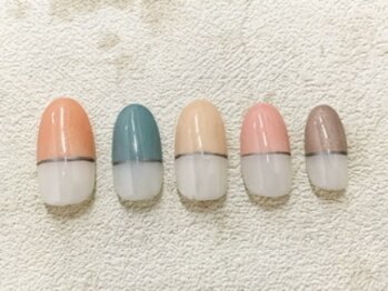 スリープ 中目黒(Sleep nakameguro)/ストレートフレンチネイル