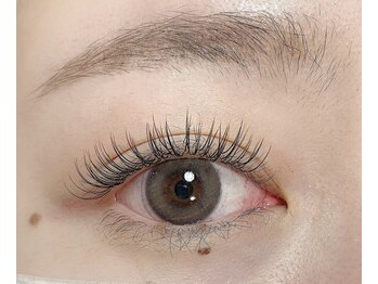 プリュムアイラッシュ(plume eyelash)/フラットラッシュ★ash brown★