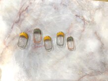 ミーム(meme)/アートフレンチネイル