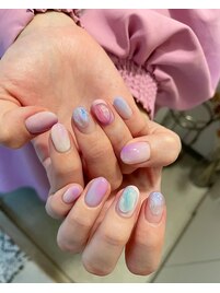 パステルレインボーグミ