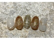 ベーシック ネイルウィザードアカデミー 麻布十番店(Basic×NailWizardAcademy)/9月【毎月厳選トレンド4種】