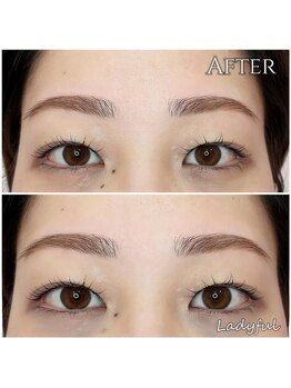 レディフル(Ladyful)/毛量調整で垢抜け眉毛