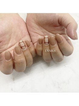 アイネイルズ 布施店(I.NAILS)/シンプルネイル