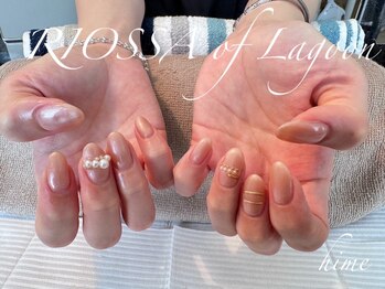 リオッサ オブ ラグーン(RIOSSA of Lagoon)/リングネイル×ワンカラー