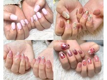 リュプレ(lieu pre)の雰囲気（画像持ち込みデザイン¥8,000～◎カラーやパーツの種類も豊富☆）