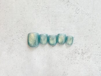 ネイルアンドアイラッシュ サロン エルザ(Nail&Eyelash Salon Elsa)/月替わりフットデザイン¥11500