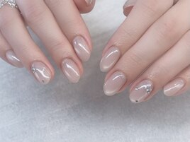 マグネット×ストーンネイル♪
