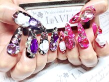 ラヴィアスプラス(LAVIAS+)/【スカルプ】10本アートし放題