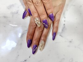パープルネイル