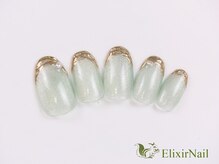 エリクサーネイル 神田(Elixir Nail)/シンプル/クーポン使用