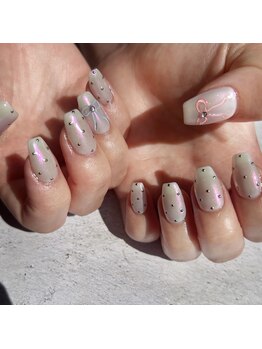 セクションプラス 吉祥寺(SECTION+)/ぷっくり手描きリボン