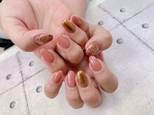 ネイル ビューティーマジック 葛西本店/レオパードネイル