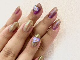 持ち込みデザイン　ジェルネイル