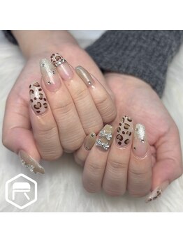 レディスペネイル ノウラ 名駅店(Redispe nail NouRa)/レオパードネイル