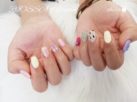 ツイードｘカラフルｘ個性的