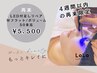 【LED付足しリペア/4週間以内再来限定】LEDフラットラッシュ100本迄