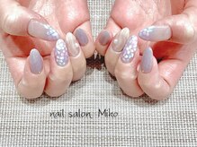 ミコ(Miko)の雰囲気（フラワー/ニュアンス/アート/毎月変わる定額デザインが人気♪）