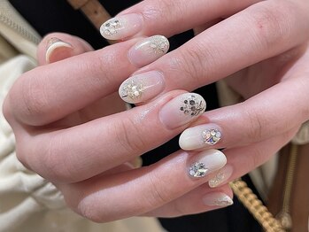 ローズバイ エムウィッシュ 太田川店(Rose by M.wish)/ストーンネイル