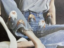 シエルネイルスタジオ 新宮店(Ciel nail studio)/【9000円】お花アートフレンチ☆