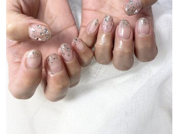 08ネイル(08 nail&school)/キラキラネイル☆