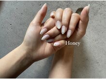 ハニー(Honey)/アート＆パーツ／白グラストーン