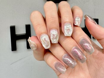 8(HACHI)/アシメデザイン[ネイル/マツパ]