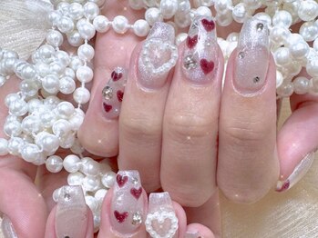 シーアンドビーネイル(C&B Nail)/ハートネイル【渋谷/デート】