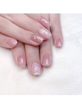 ピオニーネイル(peony nail)/ツイード　ベイビーブーマー