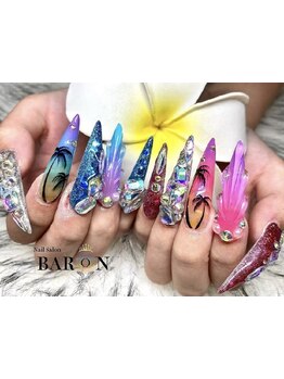 長さ出しのできるサロン