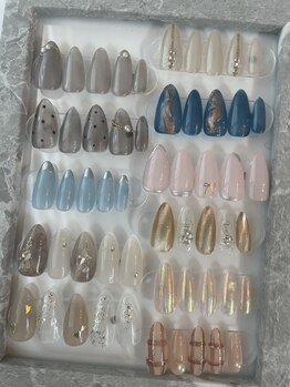 ル シャルム ネイル(La Charme nail)の写真/シンプルデザイン初回¥4000~★通いやすい価格が魅力のコスパ最強デザインで毎月のネイルを楽しみに♪