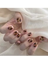 モモネイル(Momo Nail)/長さ出し10本持ち込みデザイン