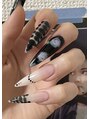 グラム バイ アンド ココ ネイル(GraM by And & coco. Nail) フレンチにも一癖です