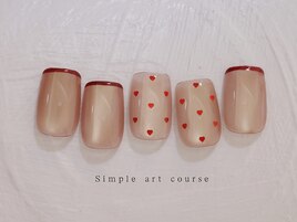 定額／シンプルアートコース♪