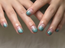ラメグラデーション