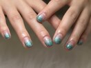 ラメグラデーション
