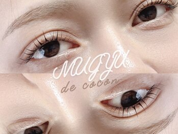 MUGYU de cocon【9/1 NEW OPEN（予定）】の写真/自まつげを活かしたナチュラルな仕上がり♪大人女性の魅力を引き出す上品なデザインをご提案します！