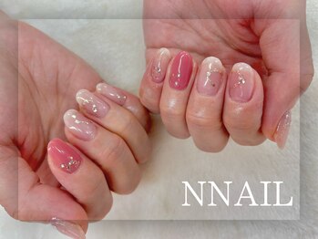 エヌ ネイル(N NAIL)/きれいめピンクオーダー