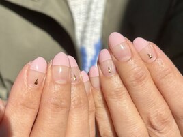 パステルストレートフレンチ