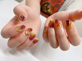 さつまいもネイル