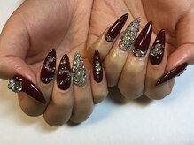 ラウト デコレーションアンドネイルサロン(Lauto Decoration&Nail Salon)/ボルドースカルプネイル