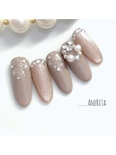 ネイルサロン アンリタ(nail salon AneRita)/クリスマス☆リースネイル