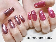 ミミィー(mimiy)/アシンメトリーネイル☆