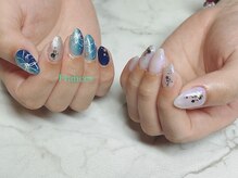 フランセス(Frances)/手描きお花アートネイル