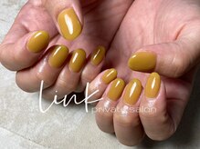 リンク(link)/ワンカラー　マスタード