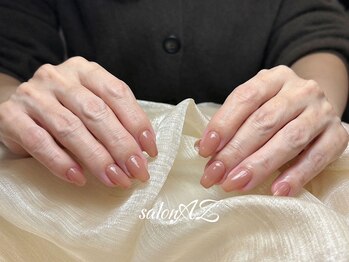 サロン エージー(salon AZ)/秋ぽっい色☆ワンカラー