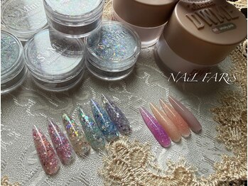 ネイルファリス(NAiL FARiS)/新色カラーパウダー入荷☆
