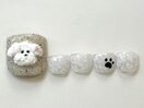 3Dアート犬サンド¥8500