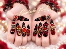 シンデレラネイル(CINDERELLA NAIL)/長さだし/つけ放題/スカルプ/LL