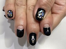 クォーターリゾートネイル(QUARTER RESORT nail)/チークネイル☆